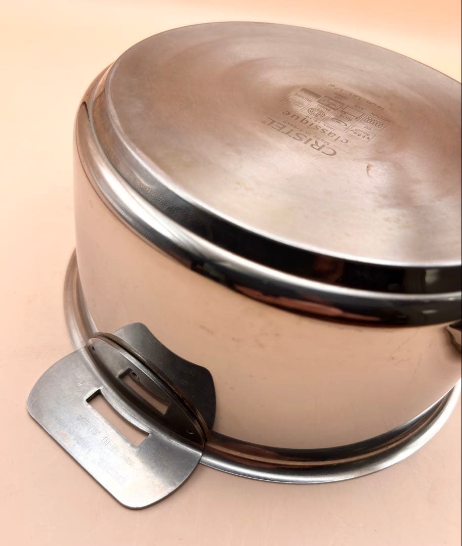 16cm CRISTEL クリステル グラフィット　深鍋