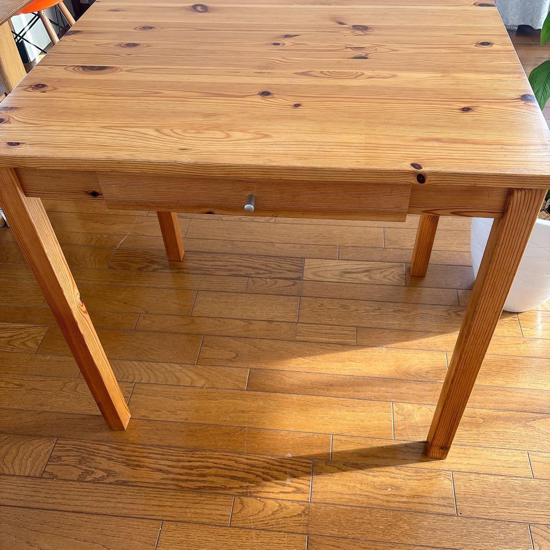 レア 廃番】MUJI 無印良品 パイン材 デスク 北欧 ヴィンテージ 75cm