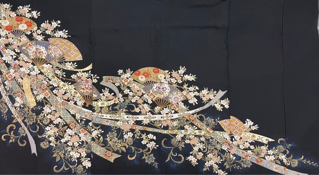 黒留袖 着物リメイク ハンドメイド 素材 まとめ売り☆