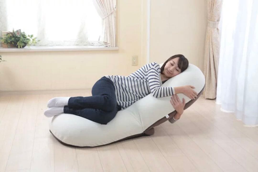 おまさ〜　座椅子　CLOUD SLP-スリーフ アイボリー