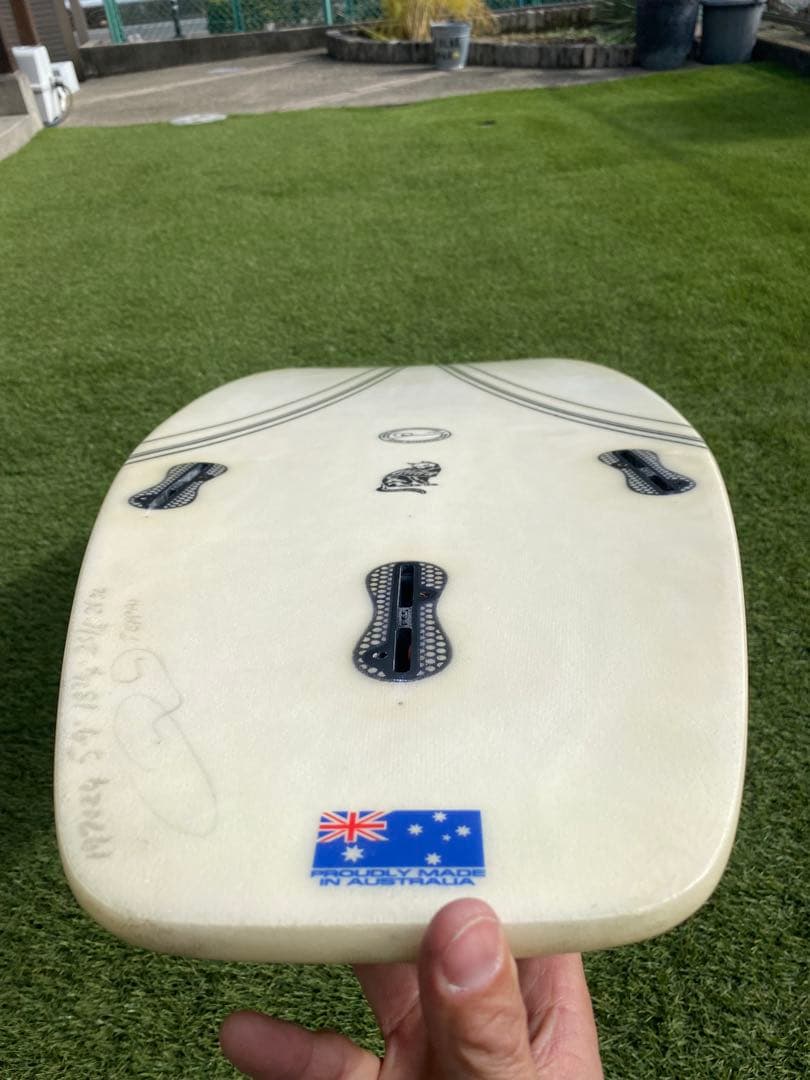 サーフィン・ボディボード DMS 5'9\" BLACK CAT CARBON WRAP DIAMOND