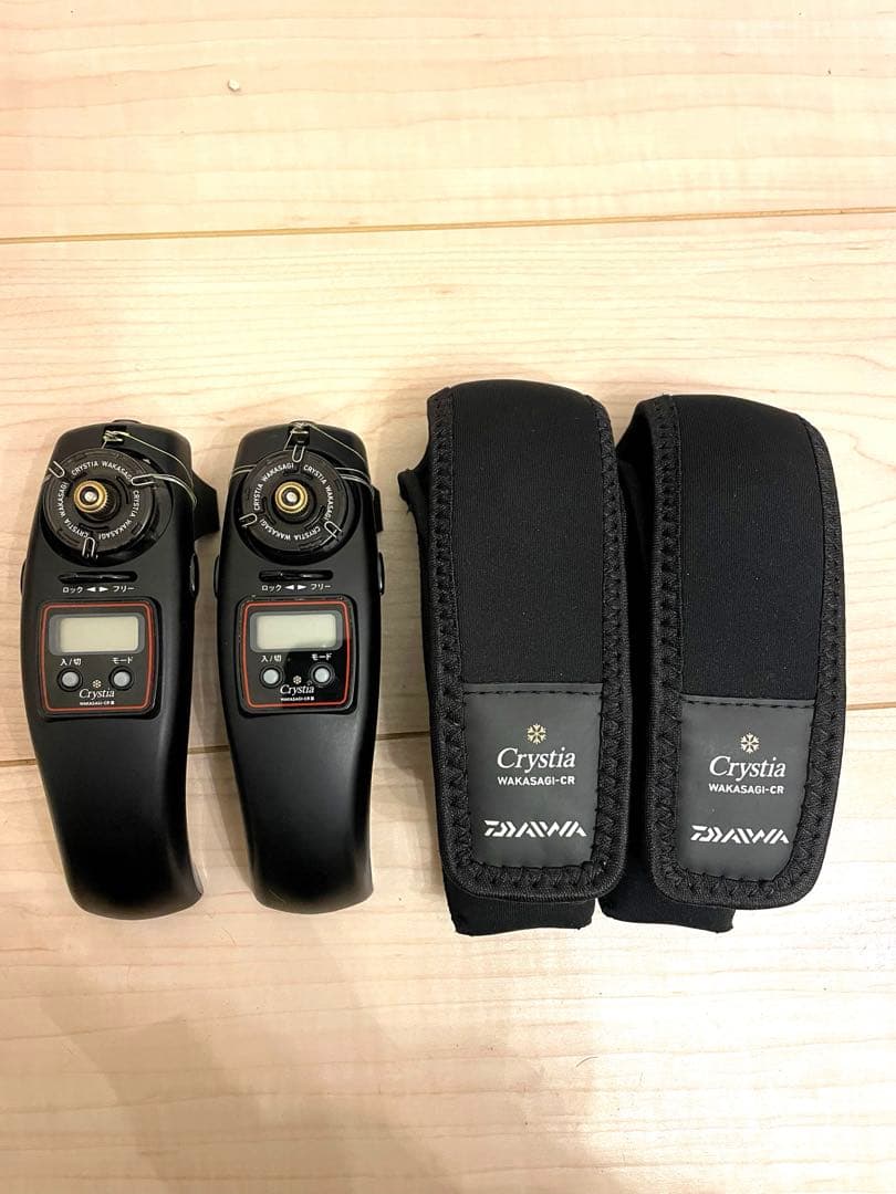 わかさぎ電動リールCrystia-CR III 【動作良好】