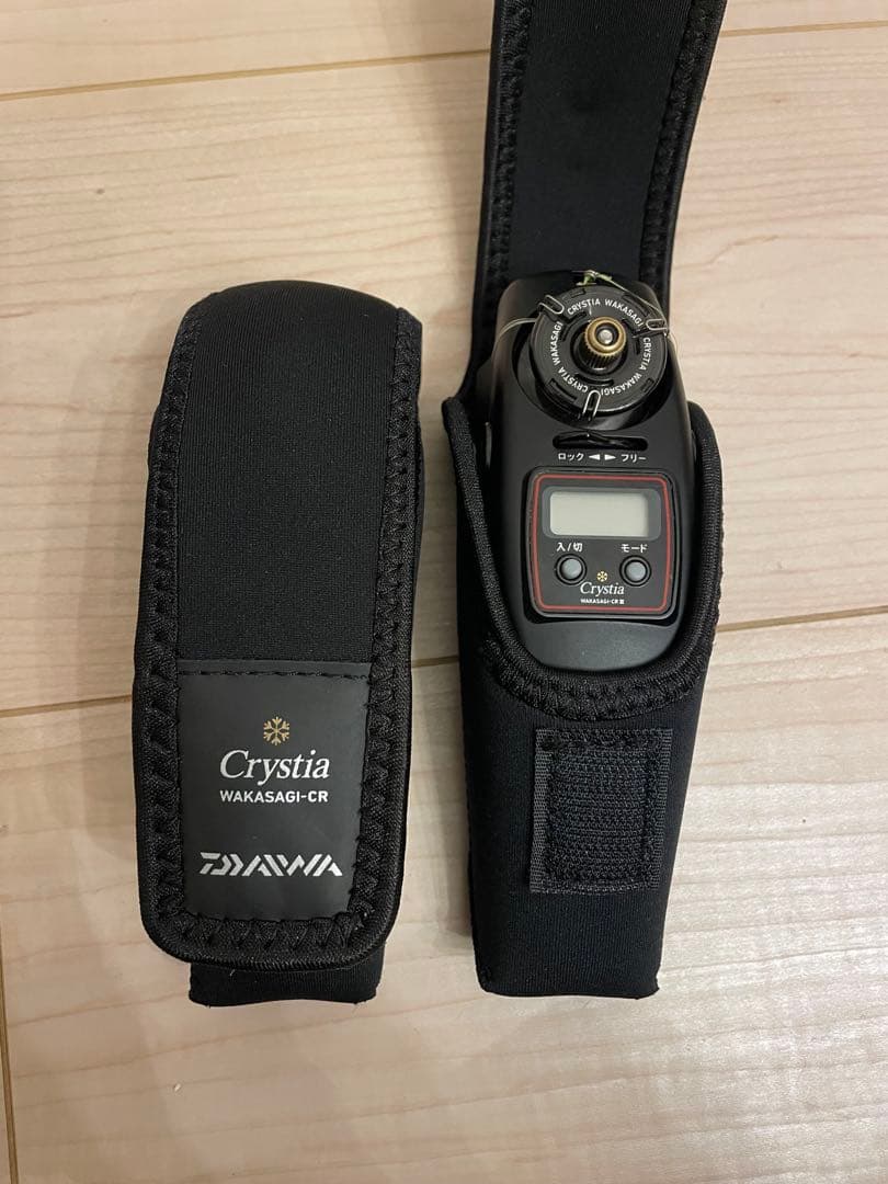 わかさぎ電動リールCrystia-CR III 【動作良好】