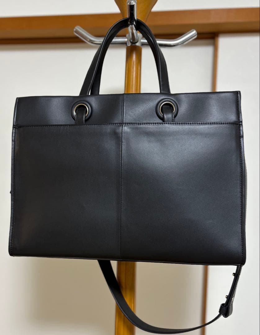COLE HAAN レザー　トートバック　ブラック　A4サイズ　未使用