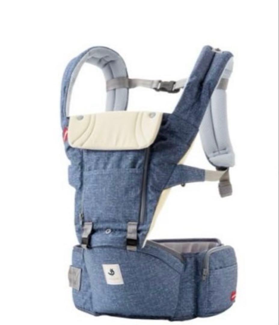 ミキハウス ベビーキャリア ポグネー　デニム調