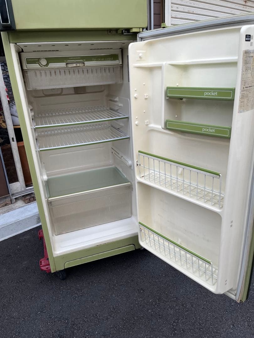 希少 TOYOTA トヨタ 冷蔵庫 昭和レトロ 当時物 可動品