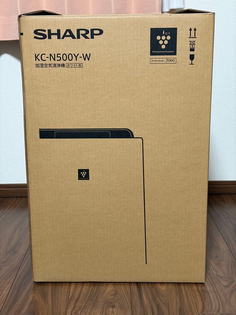 SHARP KC-N500Y-W 空気清浄機