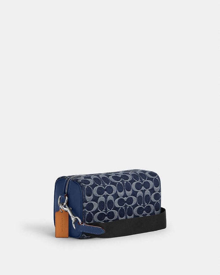 【COACH】 新品未使用 メンズ ショルダーバッグ ネイビー デニム