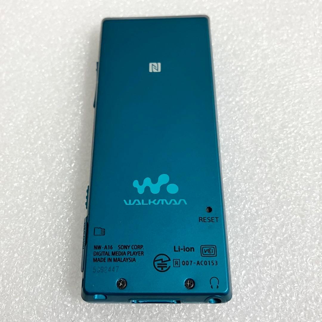 【美品　バッテリー良好】　ソニー　ウォークマン　NW-A16 32GB ブルー
