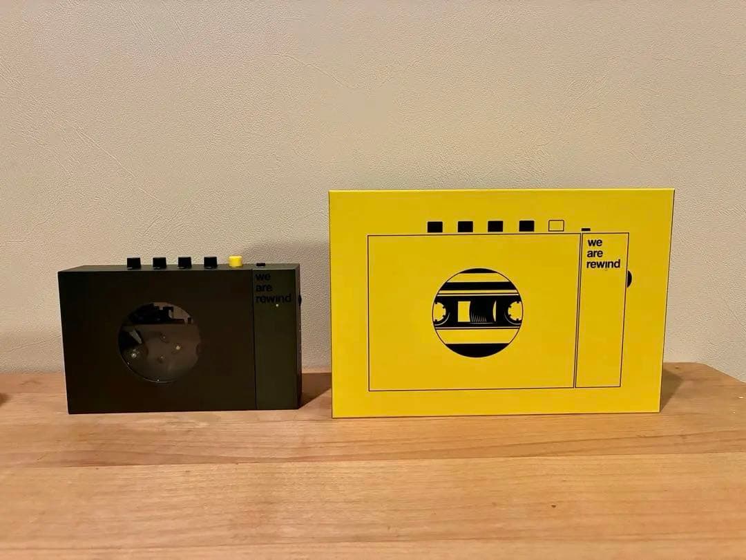 we are rewind カセットプレーヤー bluetooth対応　グレー