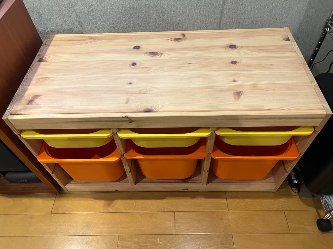 IKEA トロファスト 収納BOX付き