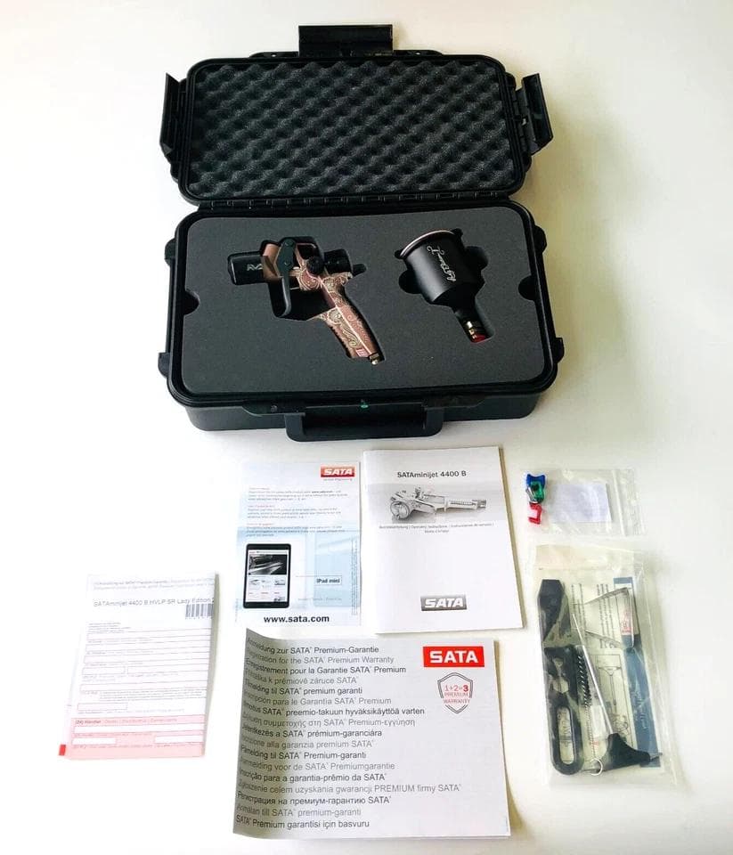 メンテナンス SATA minijet 4400B HVLP 1.2 LadyEdition2