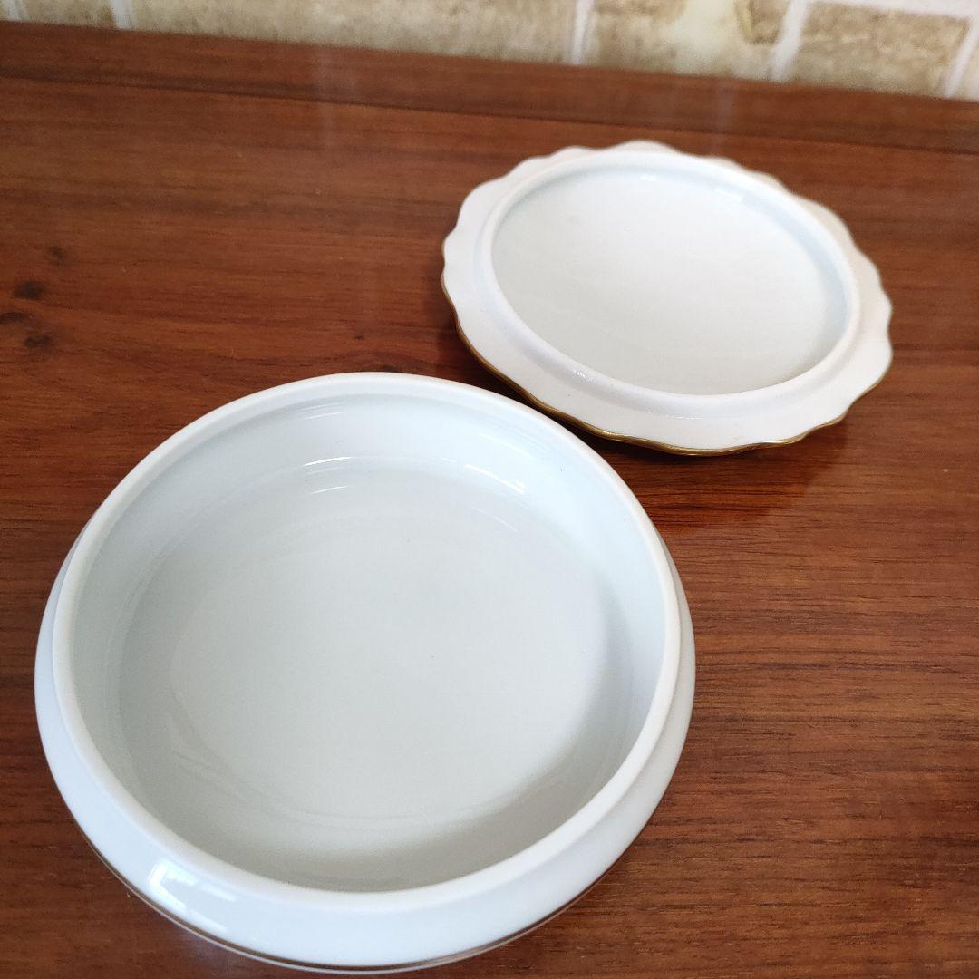 HAVILANDアビランド アンペラトリスユージェニー スクエアプレート小物入れ