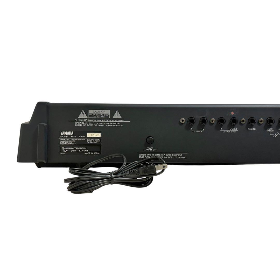 【動作品】YAMAHA SY77 シンセサイザー 名機 たのメル便 AFM音源