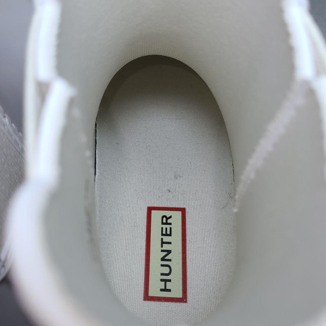 【HUNTER】サイドゴアレインブーツ　リファインド スティッチ ディテール