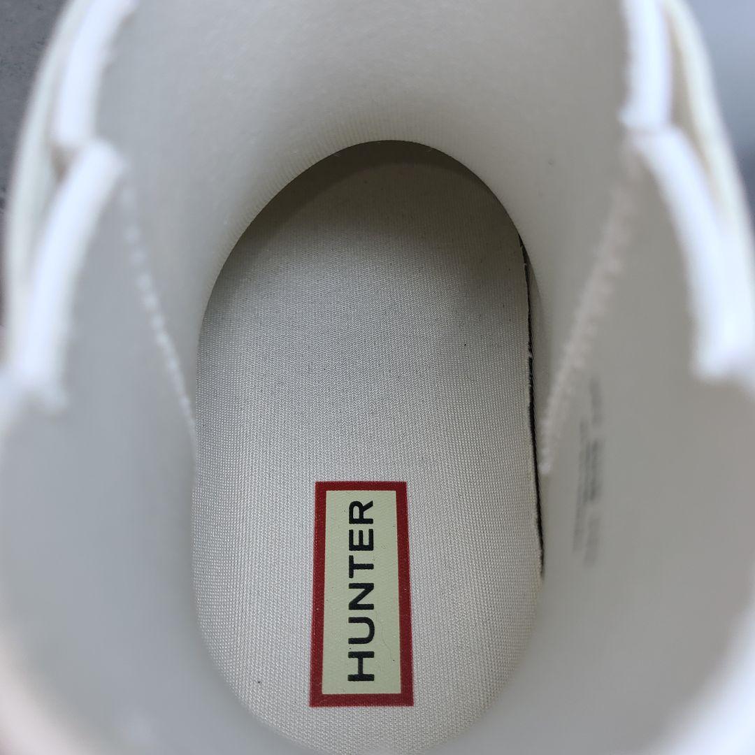 【HUNTER】サイドゴアレインブーツ　リファインド スティッチ ディテール