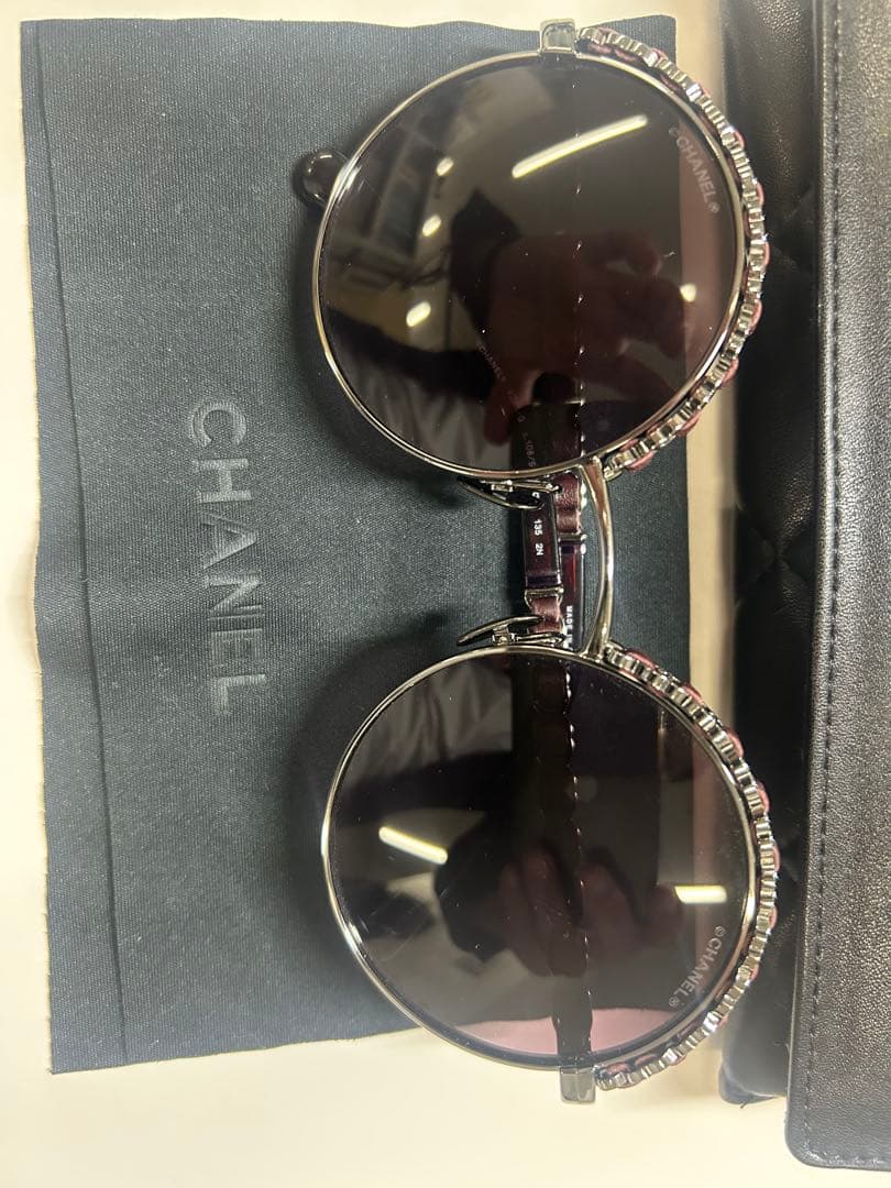 【未使用美品】シャネルCHANEL サングラス 完売品 レア商品