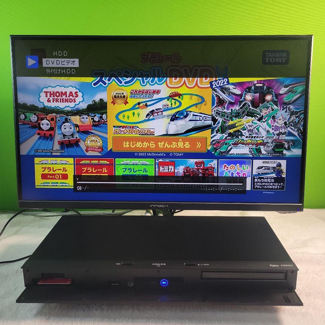 シャープAQUOS 2B-C20DW1 4Kブルーレイ2022年製動作品