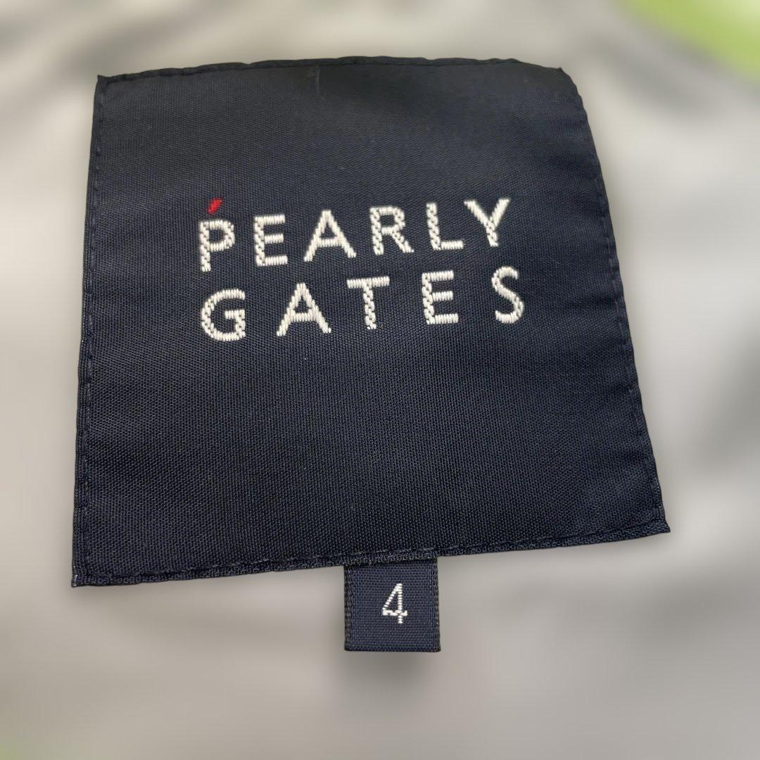 パーリーゲイツ　PEARLY GATES　クォーターリバー 中綿ベスト　帽子付き