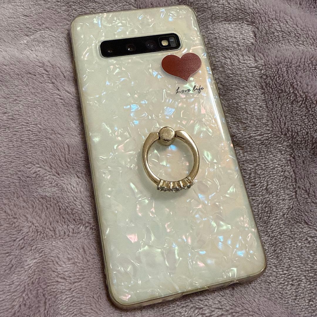 Galaxy S10 ホワイト トリプルカメラ