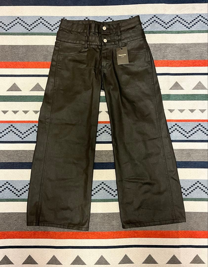 Asapmode Waxed Stacked Pants コーティング新品未使用
