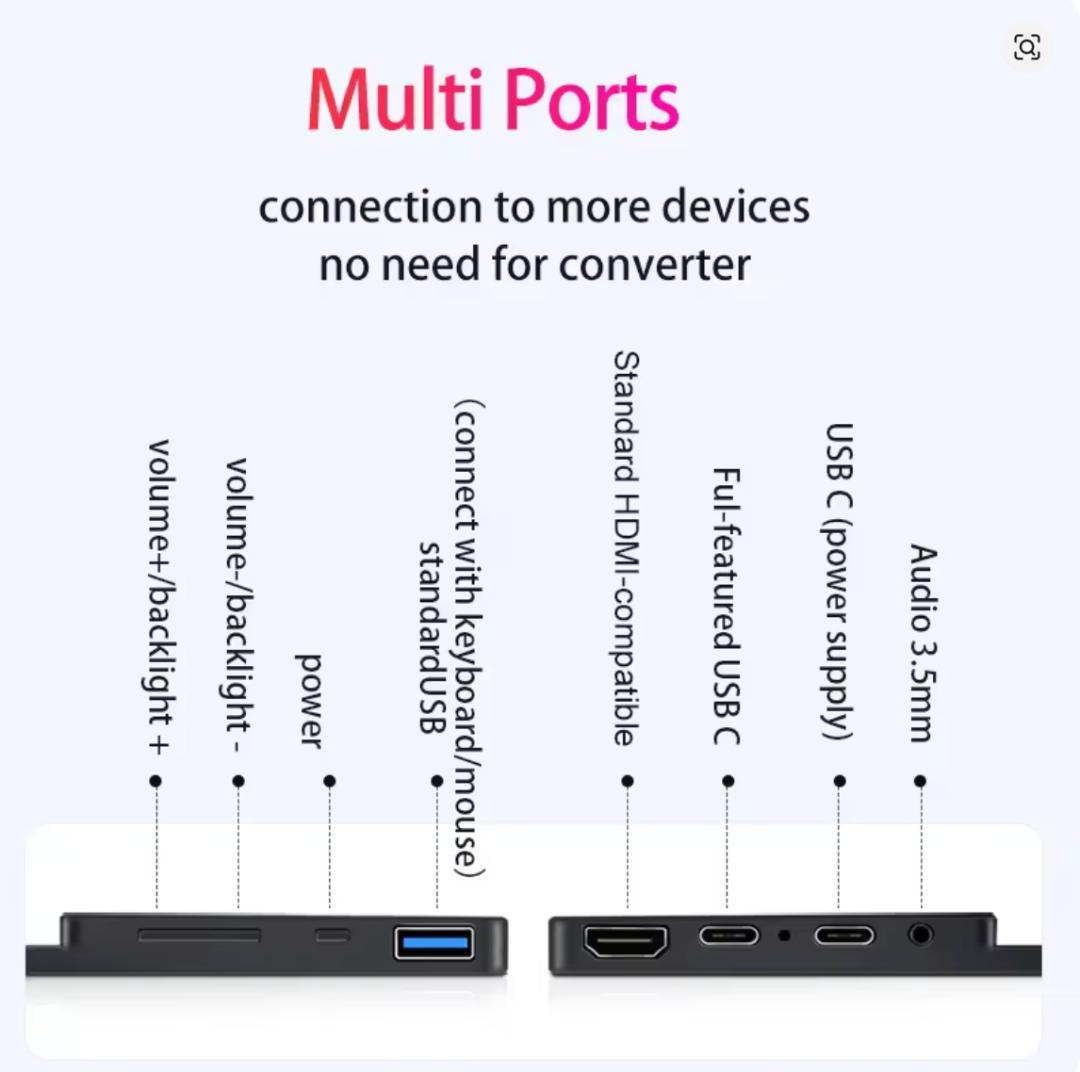 Vchance 14インチ モバイルモニター 2K美品 AQ14