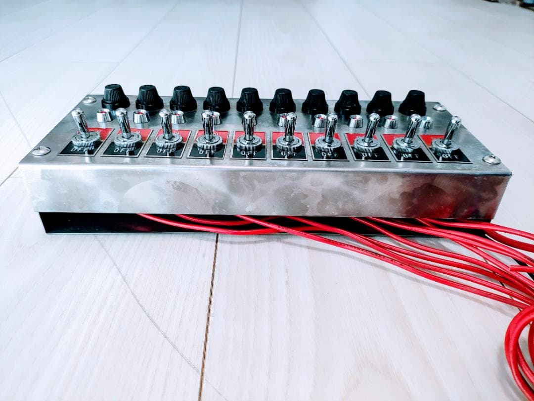 未使用品 10連 スイッチボックス ウロコステンレス デコトラ 室内保管品