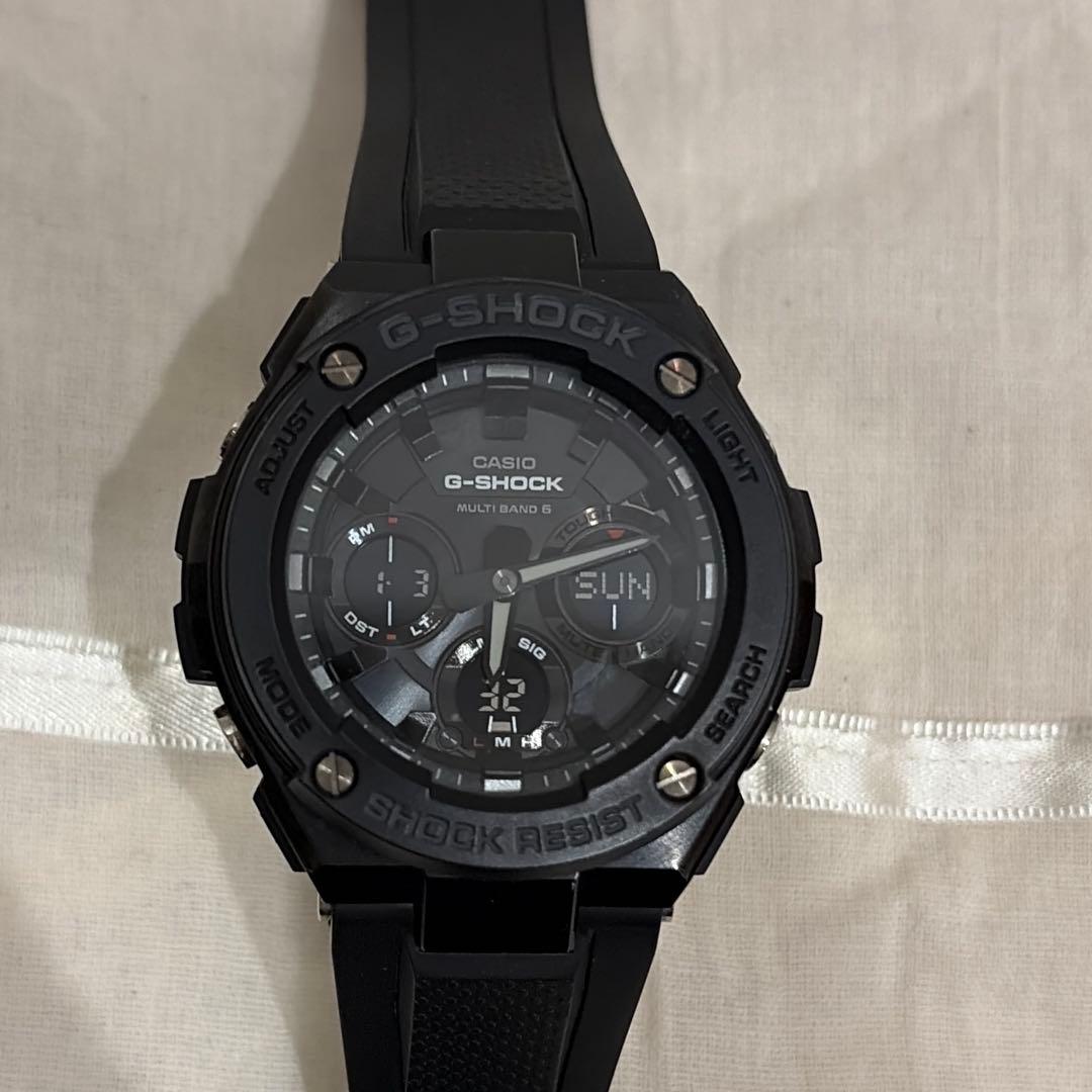 G-SHOCK デジタル腕時計 ブラック ホワイト　２個セット