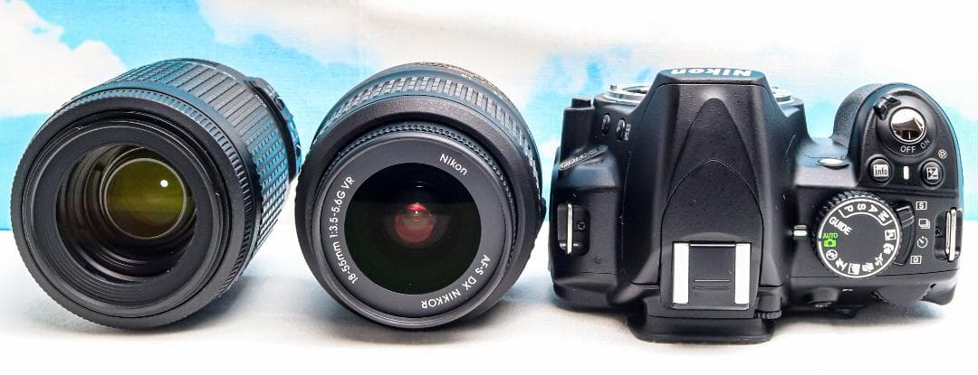Nikon D3100⭐️簡単操作⭐️スマホに送れる⭐️ダブルレンズ⭐️一眼レフ