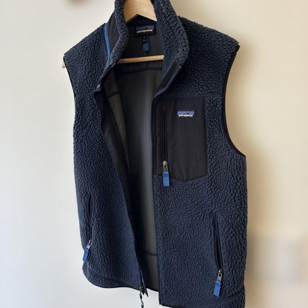 patagonia レトロX ベスト　ネイビーS