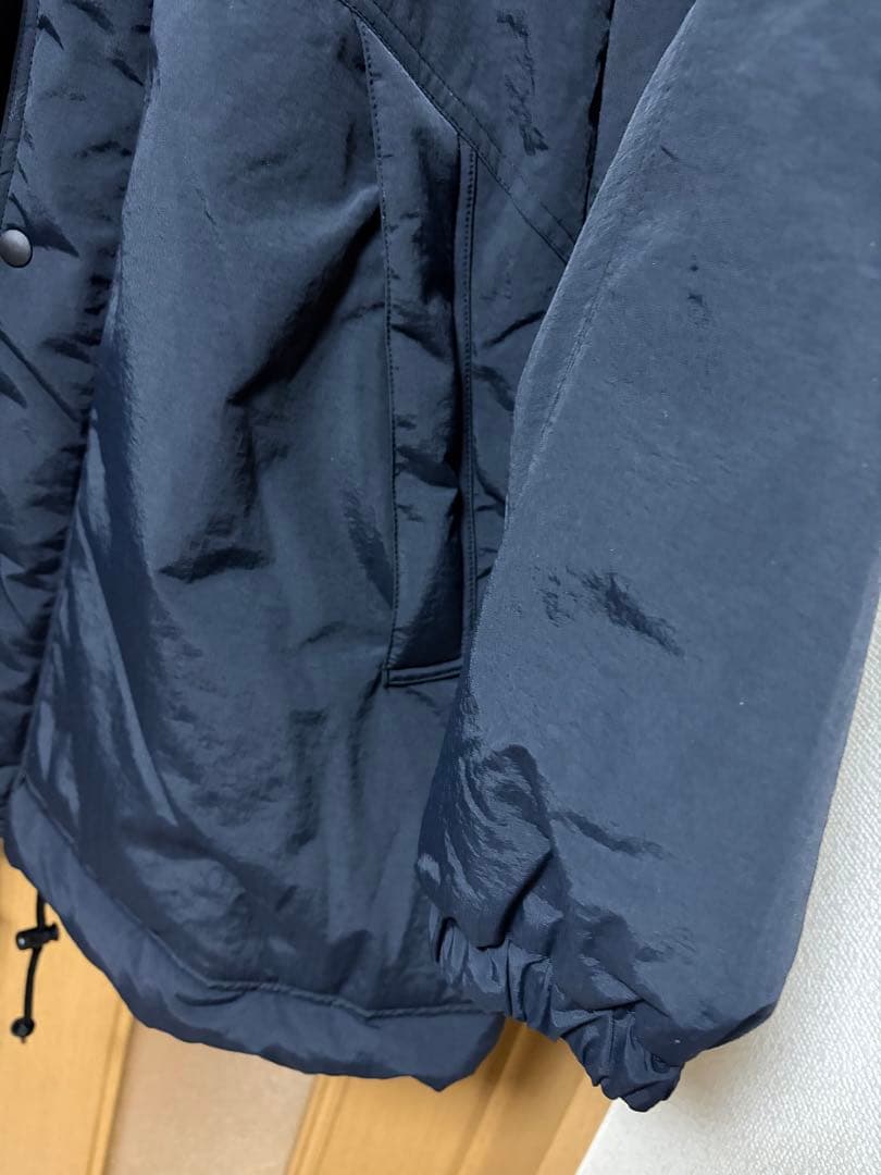 ENNOY PADDED NYLON BENCH COAT M ホワイトブラック