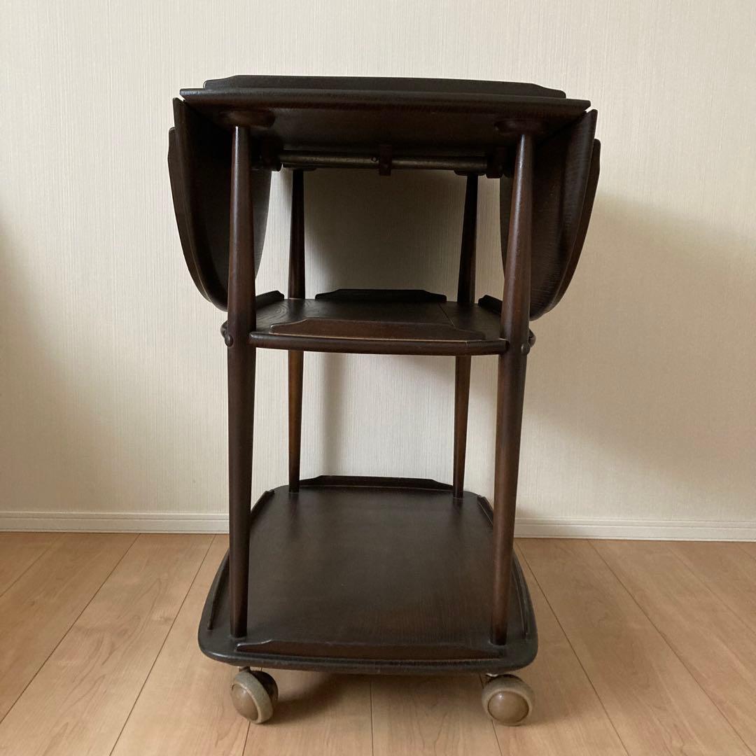 アーコール　ドロップリーフ ティートロリー　ワゴン　サイドテーブル