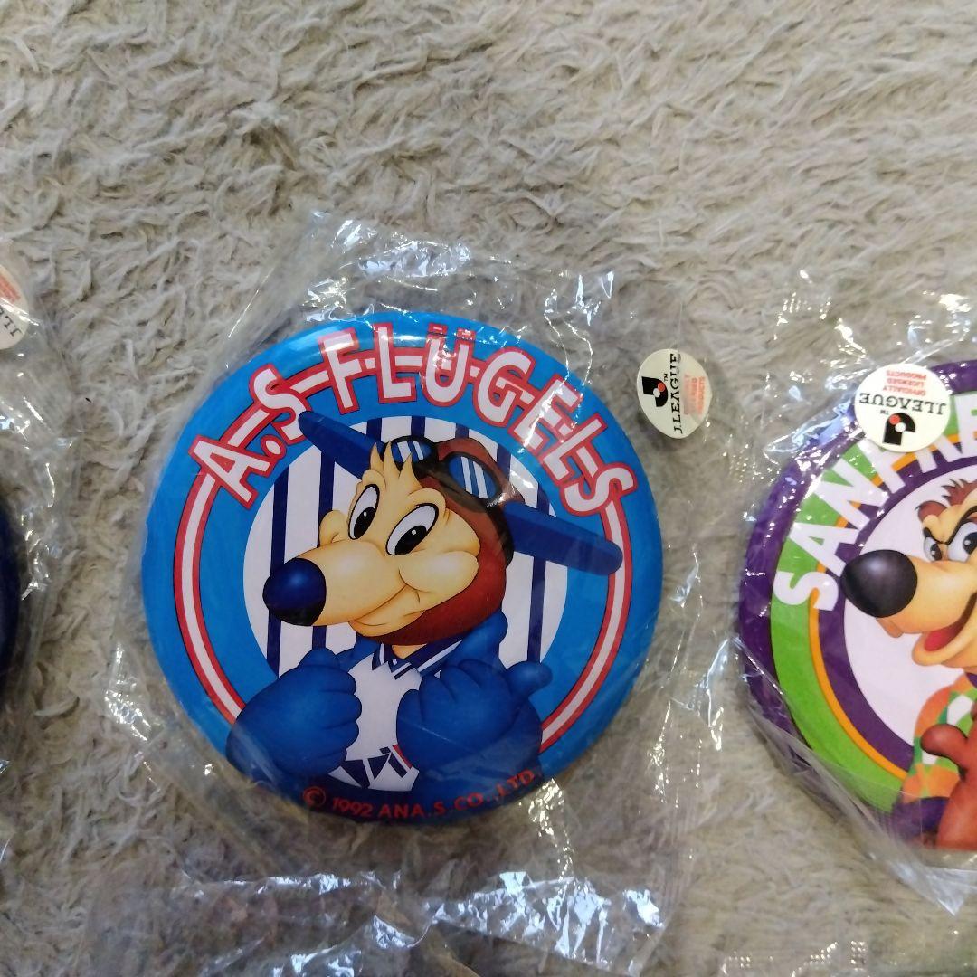 サッカー　Jリーグ　公式缶バッジ　1992年　6つセット