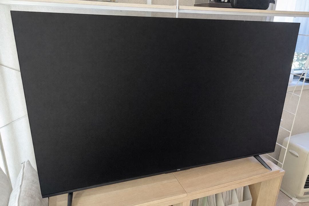 【美品】TCL 2025年モデル テレビ 55V型 55V6C｜直接受渡し