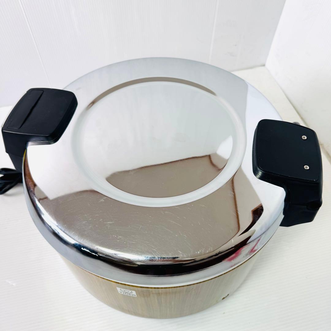 【美品】タイガー 電子ジャー JHA-4000 100V 4.0L 木目