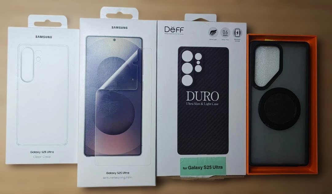 Samsung Galaxy S25 Ultra 国内版 SIMフリー＋ケース類