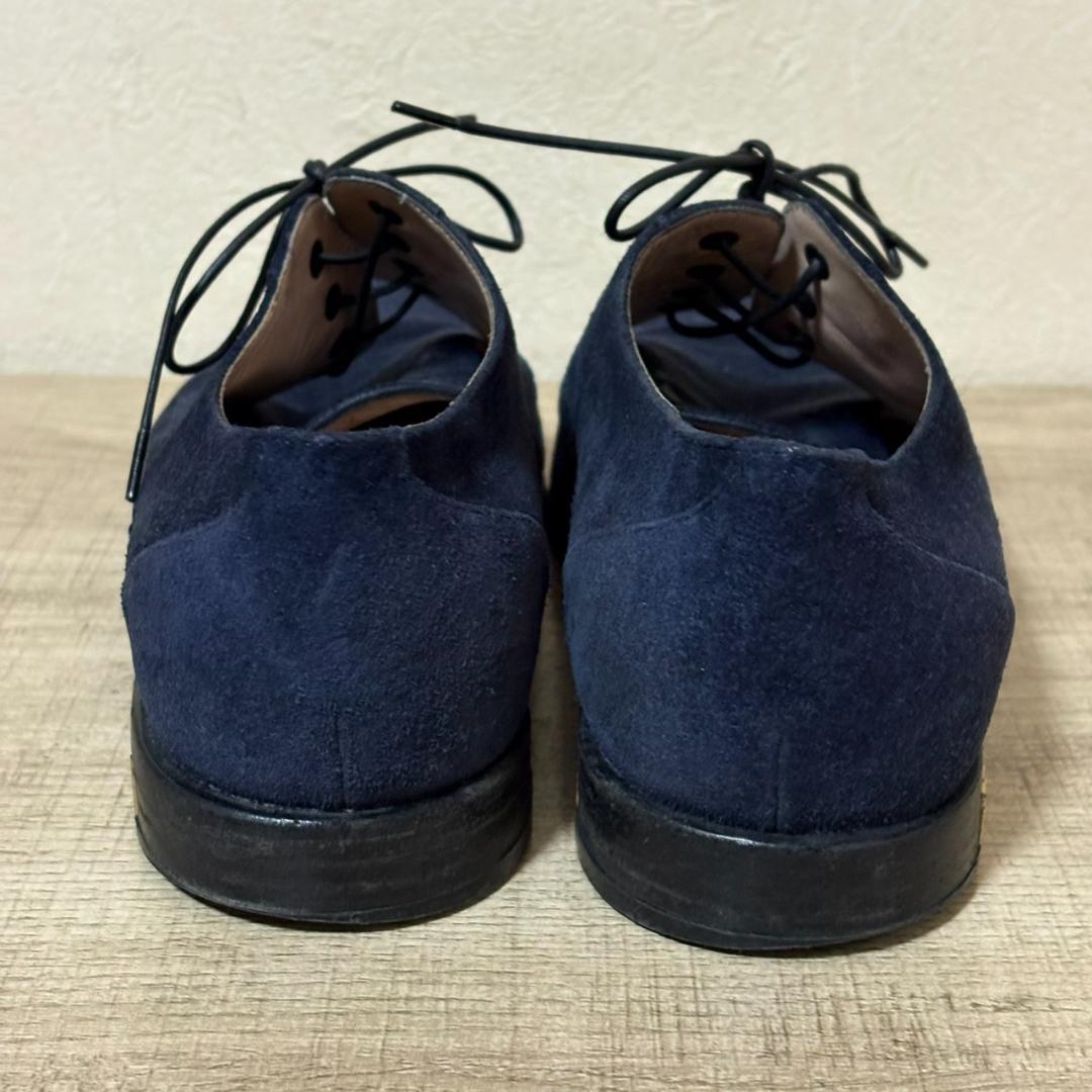GIORGIO ARMANI スウェード ローファー 38 SIZE ネイビー