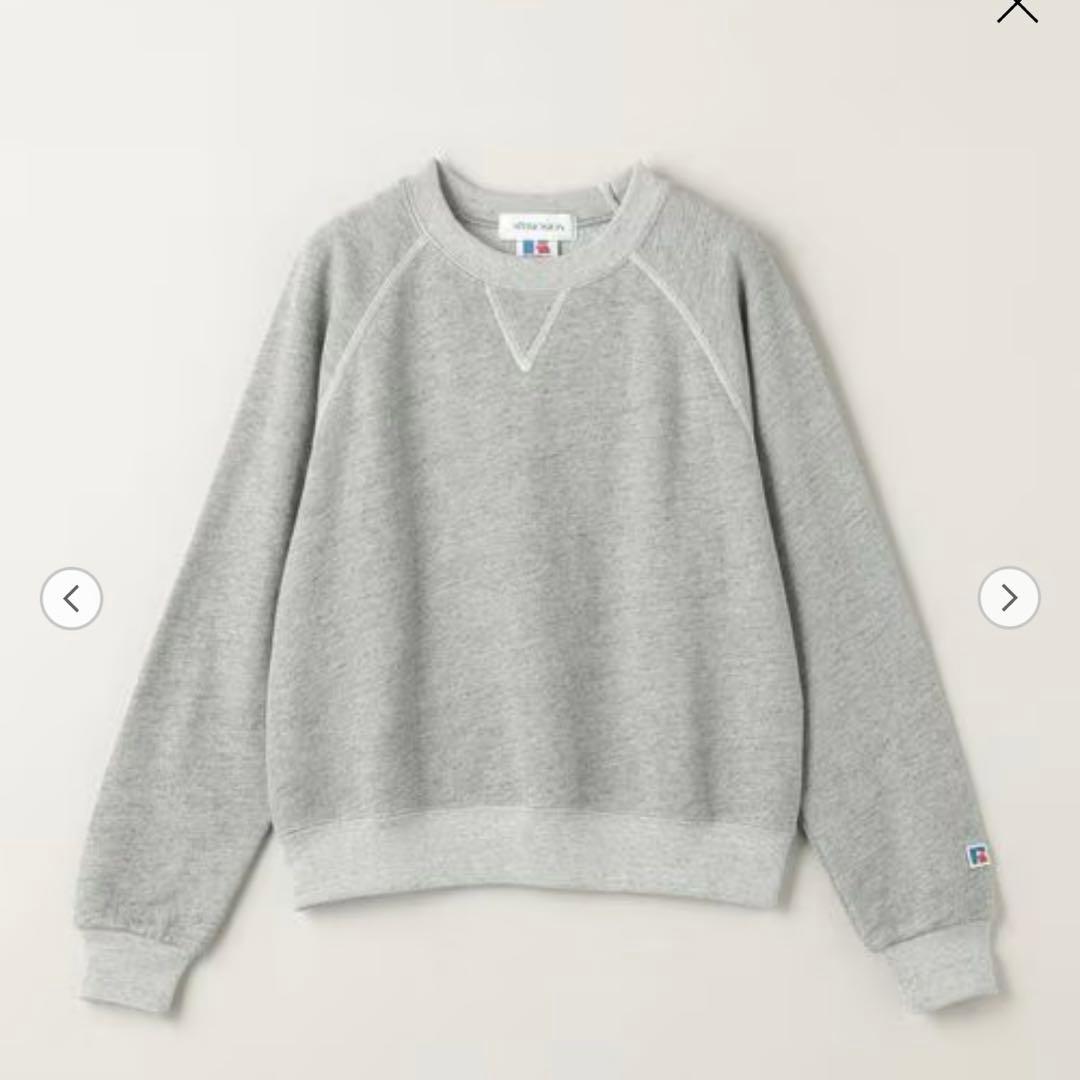 【別注】＜RUSSELL ATHLETIC＞クロップド スウェット