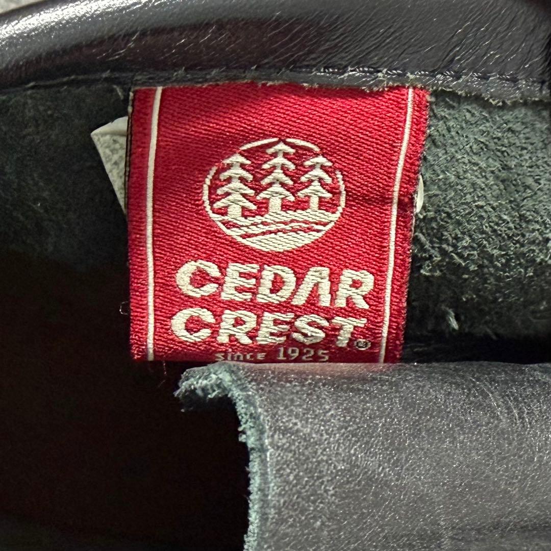 美品　セダークレスト　アイリッシュセッター　レザー　ワークブーツ　ブラック　27