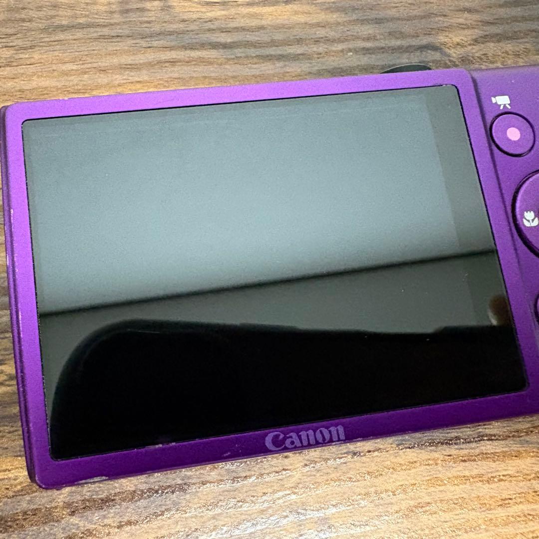 【動作品】Canon IXY 600F コンデジ パープル 作例あり