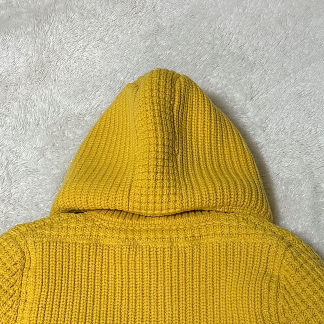 【美品】Bark バーク ニット ダッフルコート イタリア製 定価13万 M