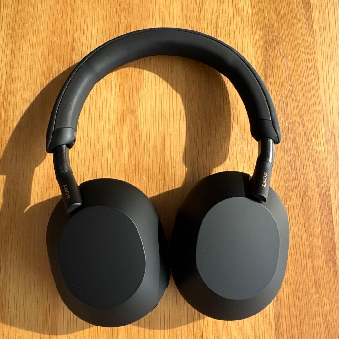 Sony ワイヤレスヘッドホン ブラック WH-1000XM5
