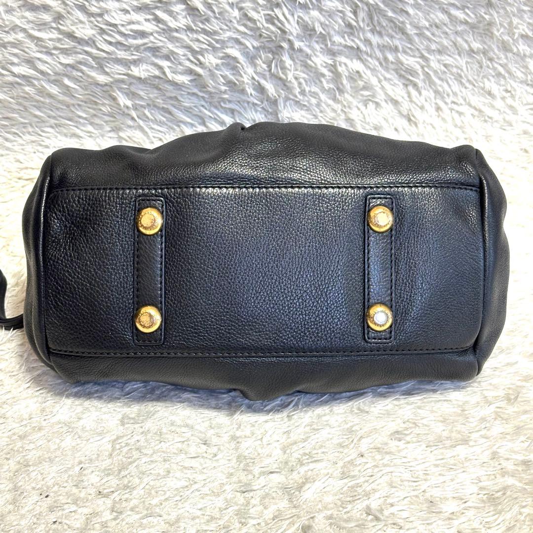 マークバイマークジェイコブス 2way ハンドバッグ レザー ブラック y2k