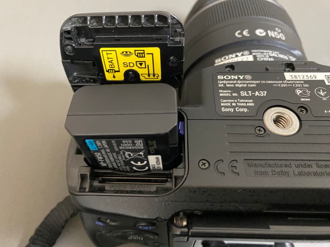 SONY SLT-A37 α37 カメラ レンズ2本セット