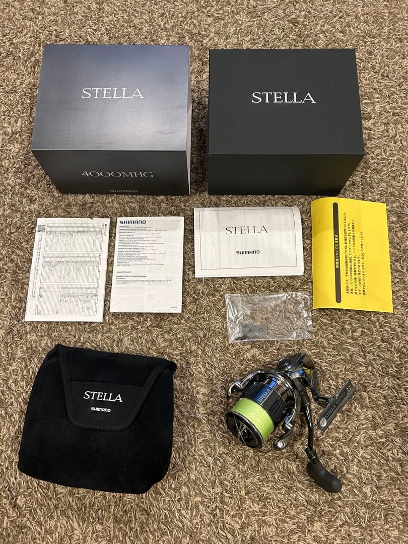 22ステラ SHIMANO STELLA 4000MHG スピニング シマノ