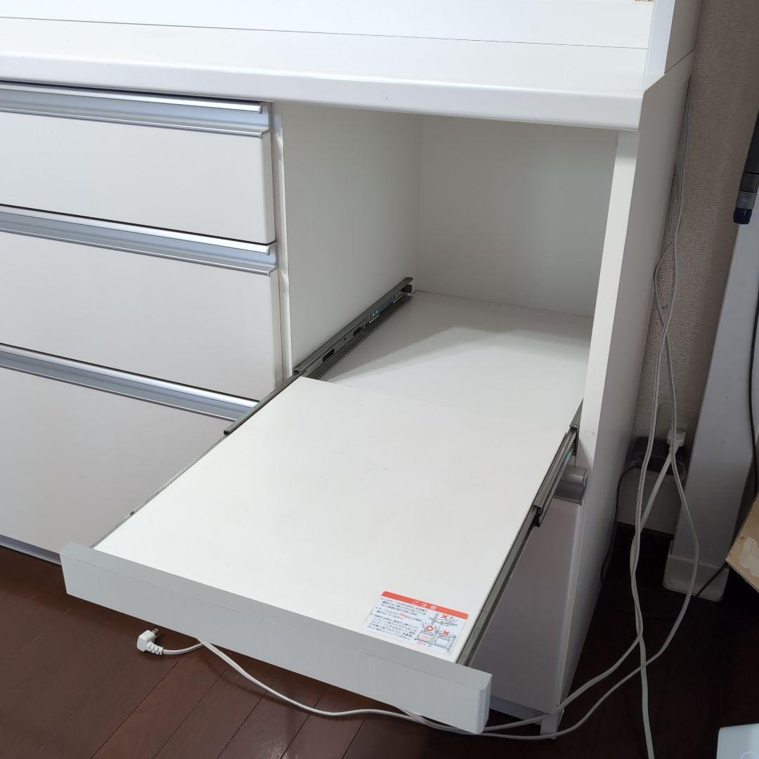 ニトリ キッチンボード 160 ホワイト 中古