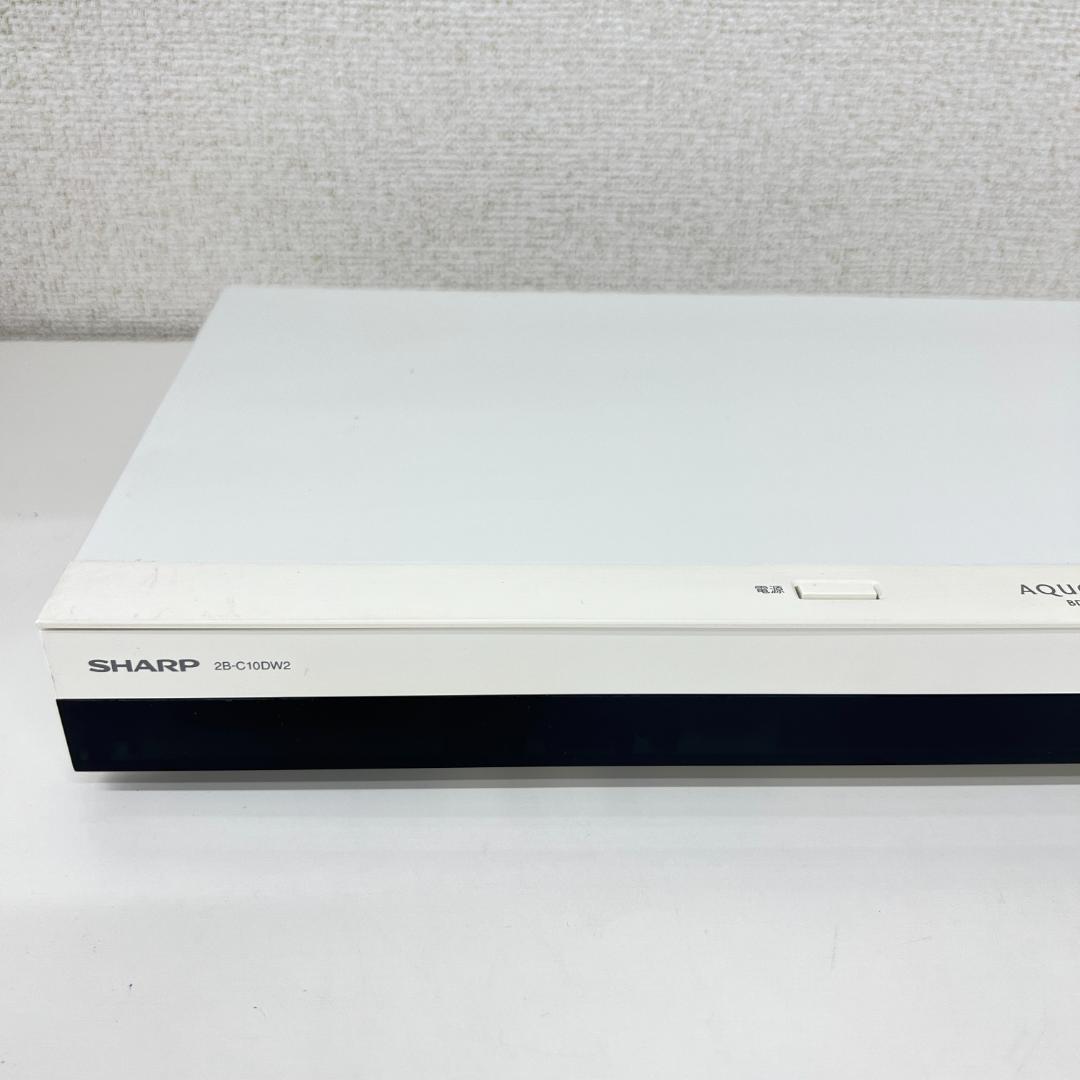 動作品 シャープ ブルーレイディスクレコーダー 2B-C10DW2 HDD/BD