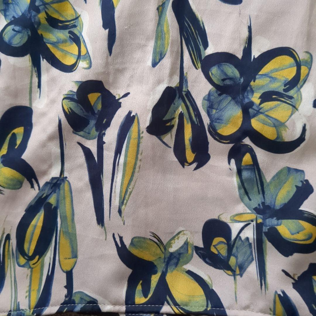 トゥモローランドコレクション　フラワープリント ブラウス　36