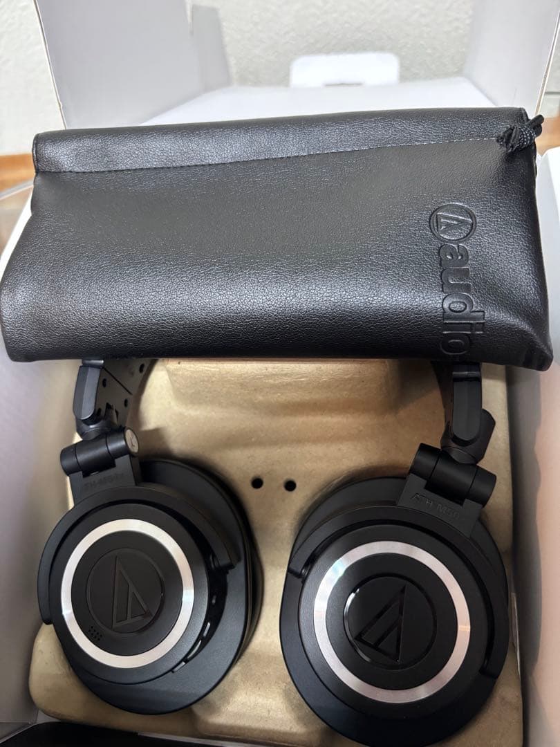 美品audio-technica ATH-M50xBT2 ワイヤレスヘッドフォン