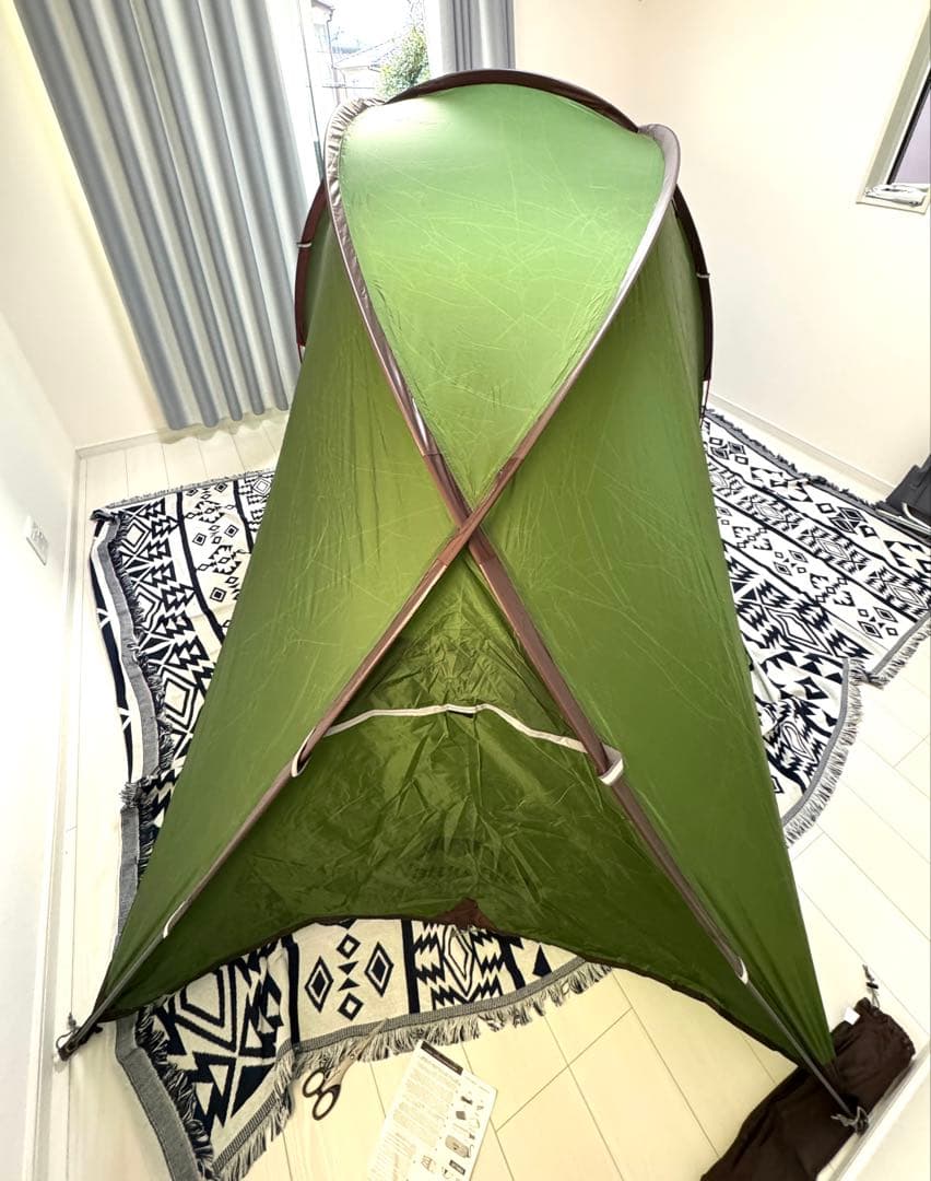 Naturehike テント Hiby3 3人用　グリーン　グランドシート付き